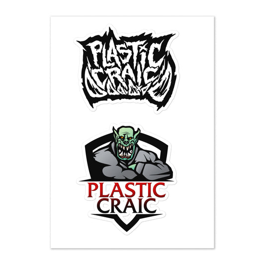 Plastic Craic Sticker Sheet
