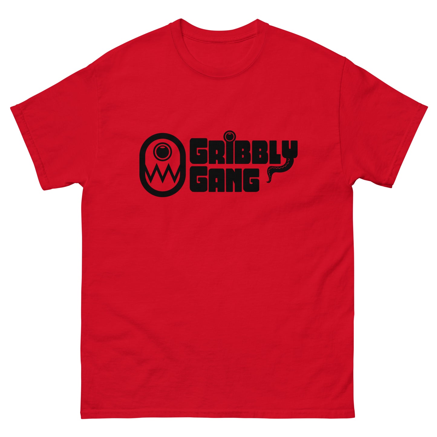 Gribbly Gang Full Logo Tee Black Logo