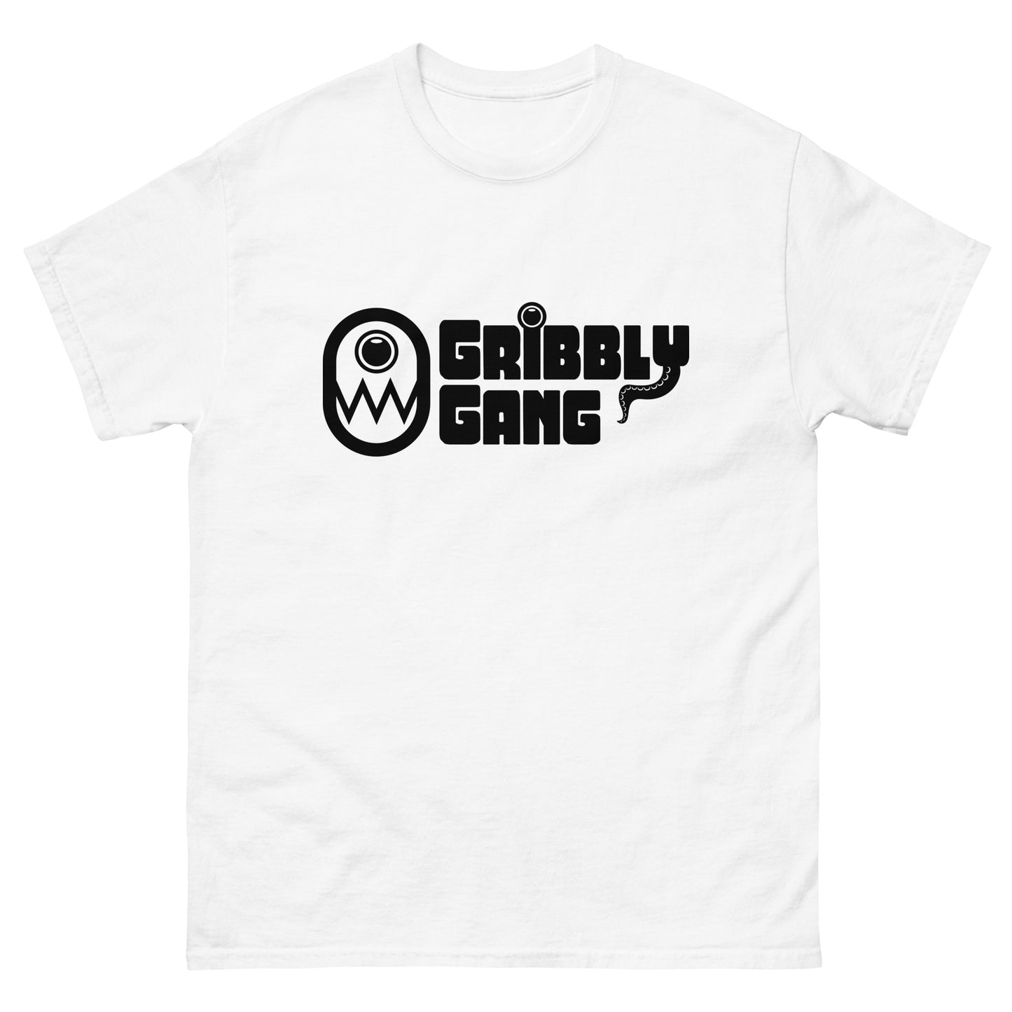 Gribbly Gang Full Logo Tee Black Logo