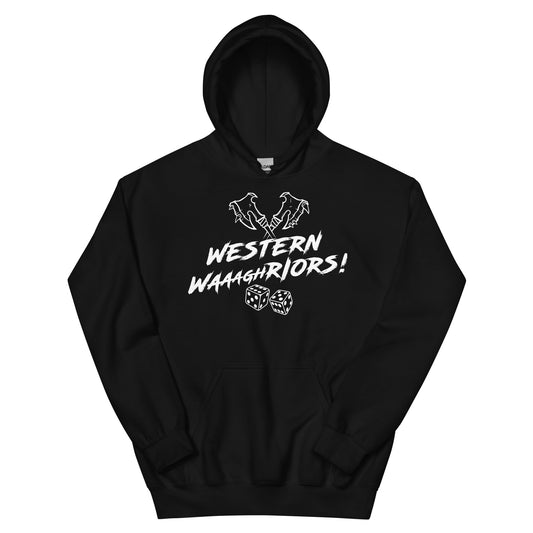 Western Waaaghriors White Logo Hoodie