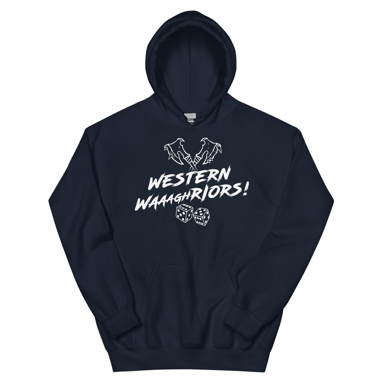 Western Waaaghriors White Logo Hoodie